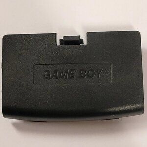 Game Boy Advance Replacement Door Battery Cover (GBA AGB-001) - Black